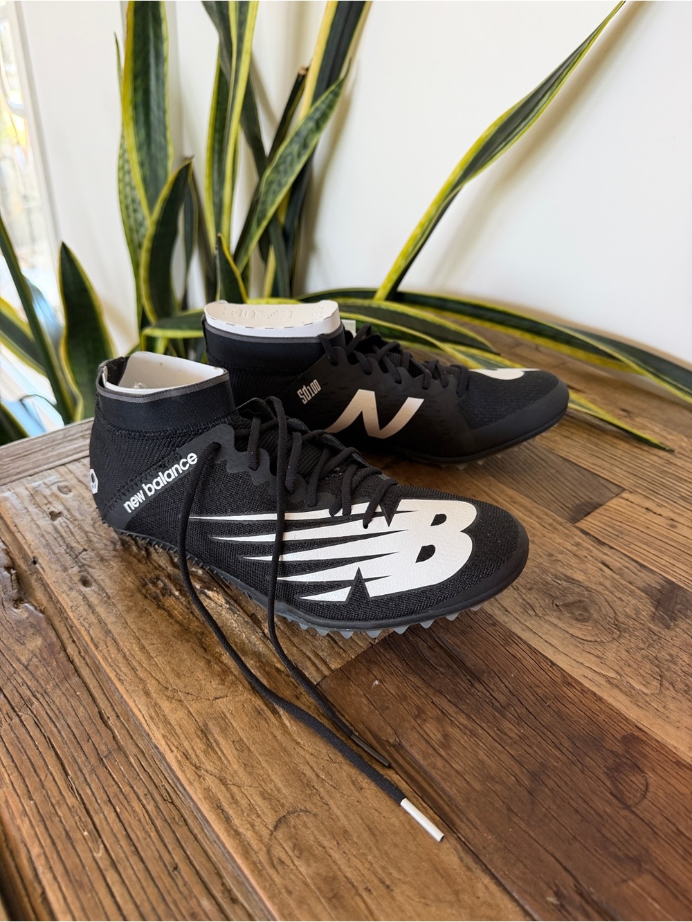 NWT New Balance SD100v3 Track Spikes Black & White